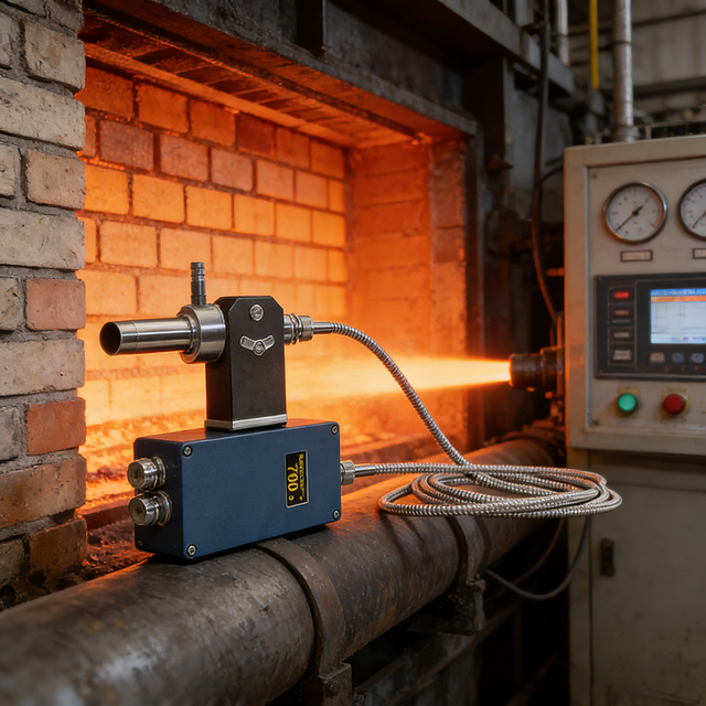 Smart pyrometer fiber optical with probe price