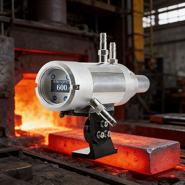 Contactless laser infrared pyrometer OLED screen 200-1100℃