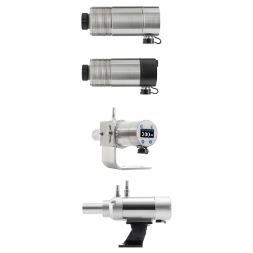 User-friendly IR pyrometer for industrial use
